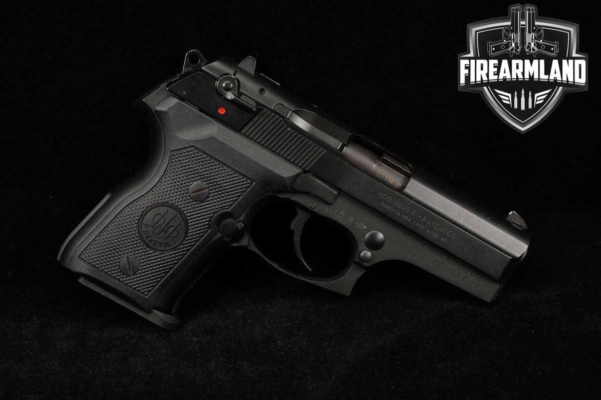 Beretta Mod 8045 F Mini Cougar 45-ACP 3.6" +5 MAGS & ORIG BOX