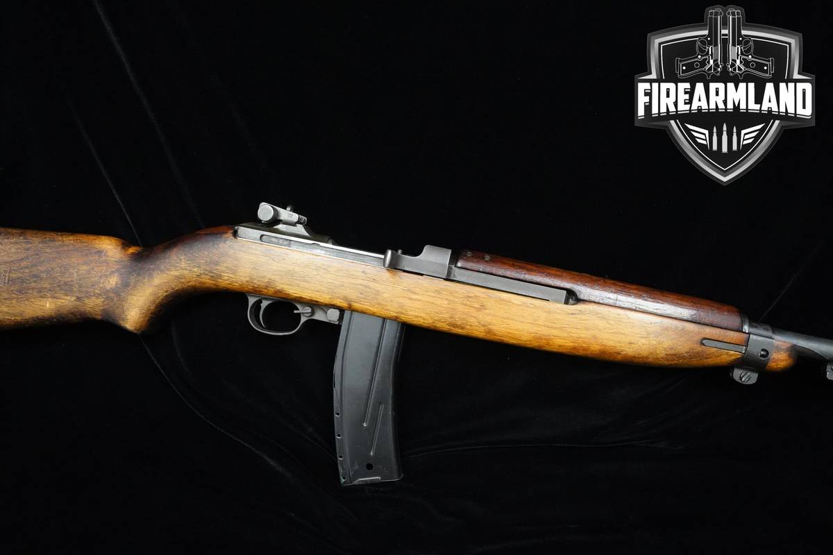 August 1942 Inland Mfg M1 Carbine 30 Carbine Parkerized M1 WW2 FAT +2 MAGS