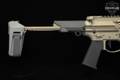 Q Honey Badger Pistol .300 AAC Blackout (7.62x35mm) Clear Anodized & Gray in Very Good Condition Image 4