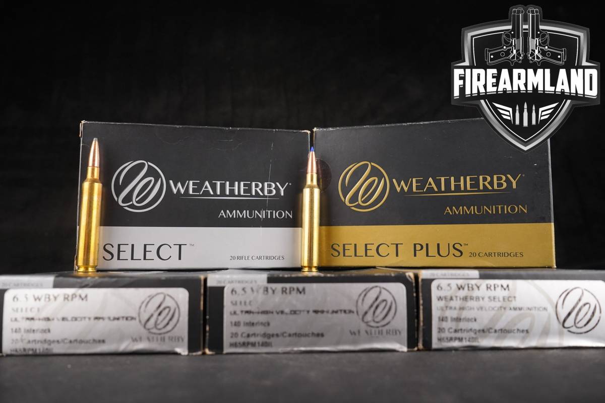 100 RDS! 6.5 WBY RPM Ammo Ammunition