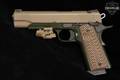 Kimber Warrior SOC .45 ACP Two-Tone Desert Tan & OD Green in Very Good Condition Image 4