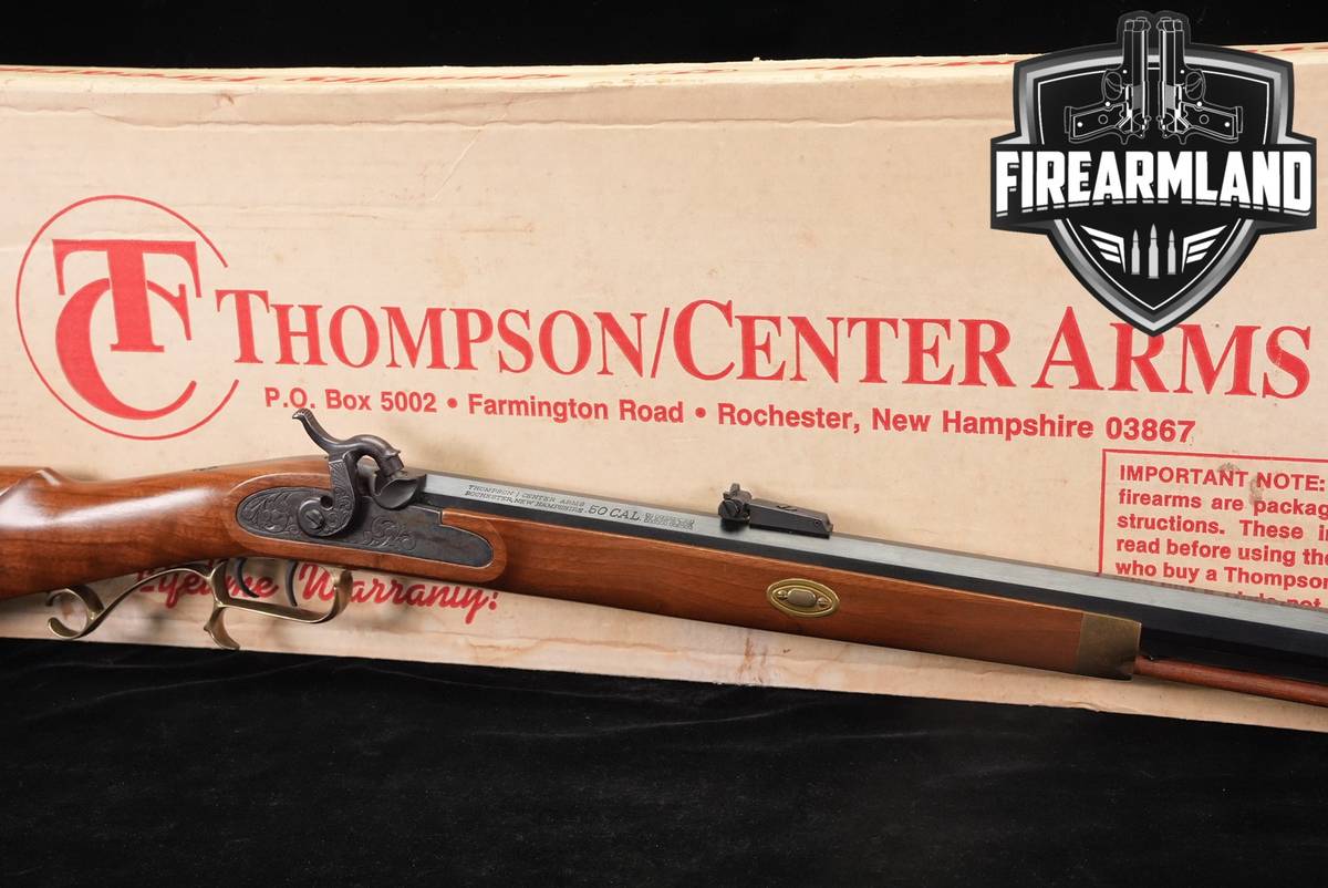 Thompson Center T/C Hawken Cap Lock 50 Caliber 39" OCTAGON TC +ORIG BOX