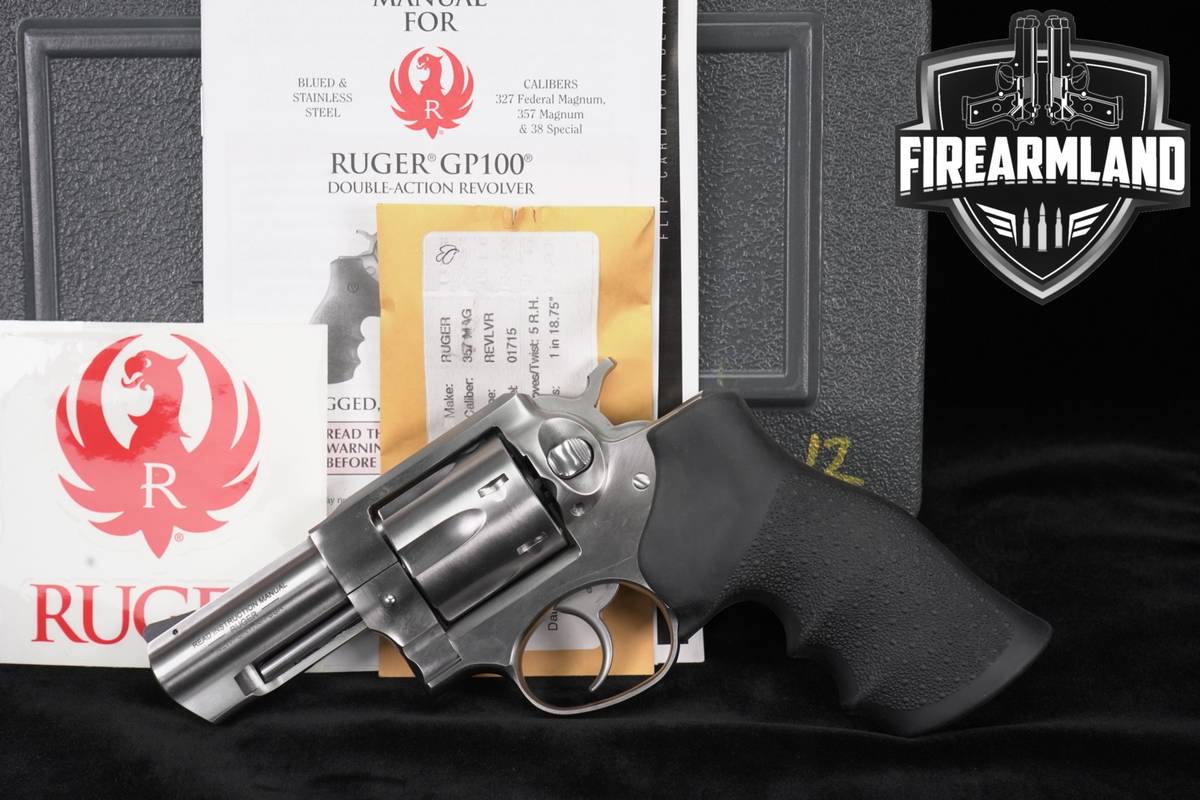 2014 Ruger GP100 357 Magnum 3" KGPF-331 01715 GP 100 +ORIG CASE