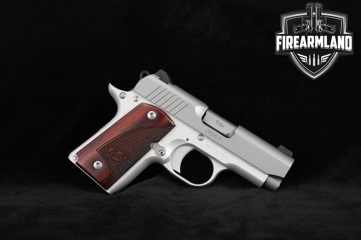 Kimber Micro 9 STS Rosewood 9mm 1911 Kimber-Micro-9 Micro9 1911 +ORIG BOX