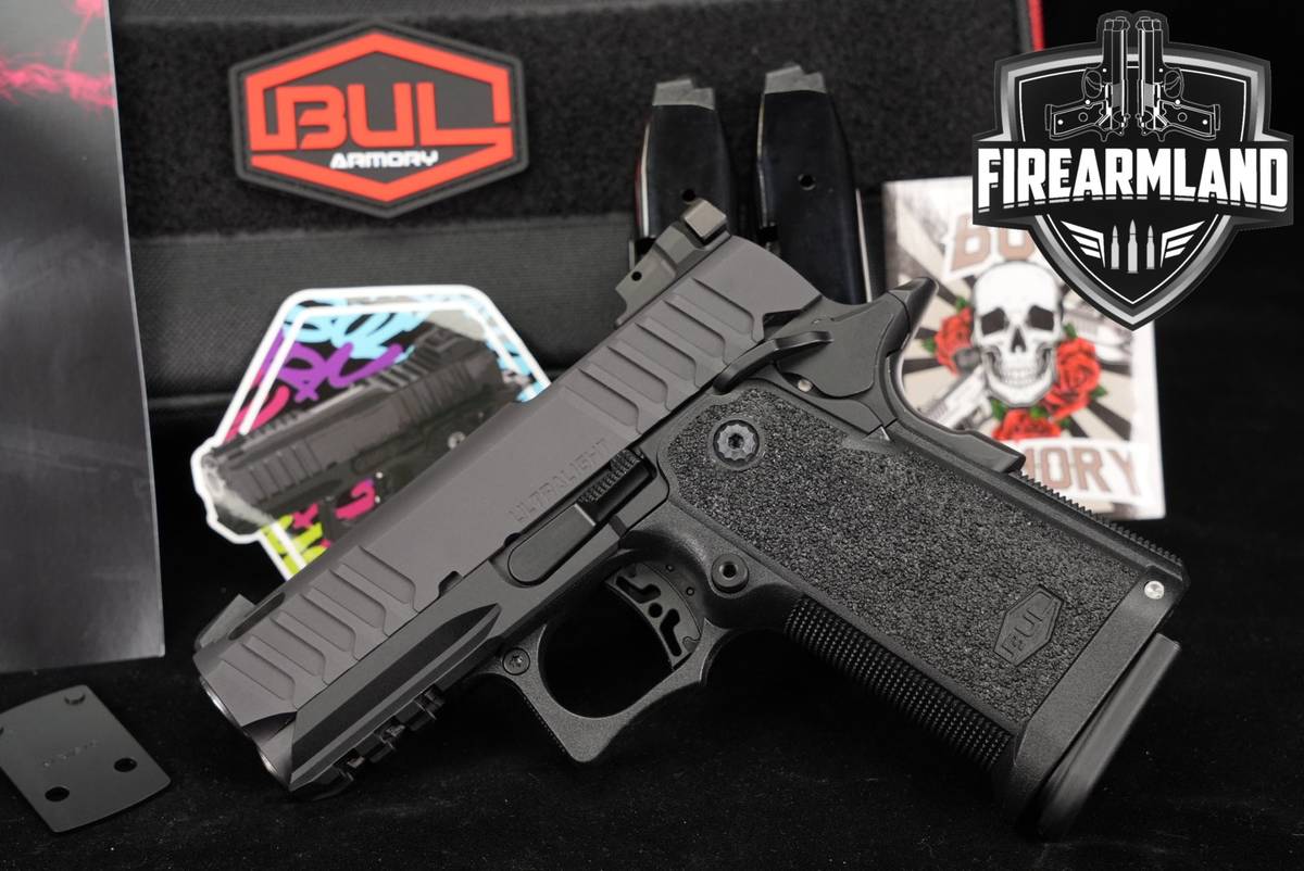 Bul Armory SAS II Ultralight Pro G2 Optics-Ready 1911 2011 ISRAEL +3 MAGS