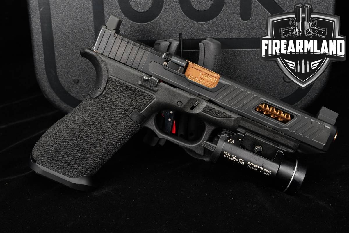 CUSTOM Glock 34 Gen5 MOS G34 Gen 5 TIMNEY TRIGGER +ORIG CASE, STREAMLIGHT