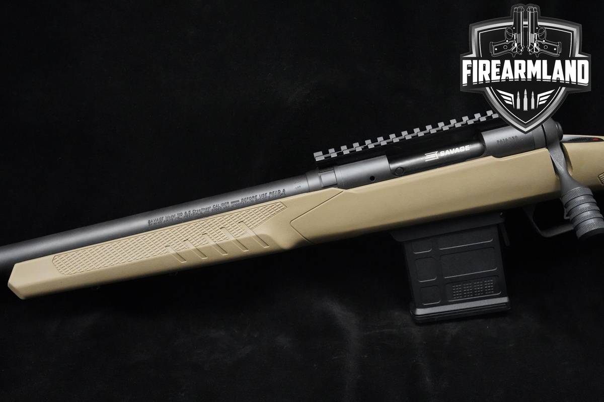 LH Savage Arms 110 Tactical 6.5 Creedmoor 24" Matte Blued Savage-Model-110
