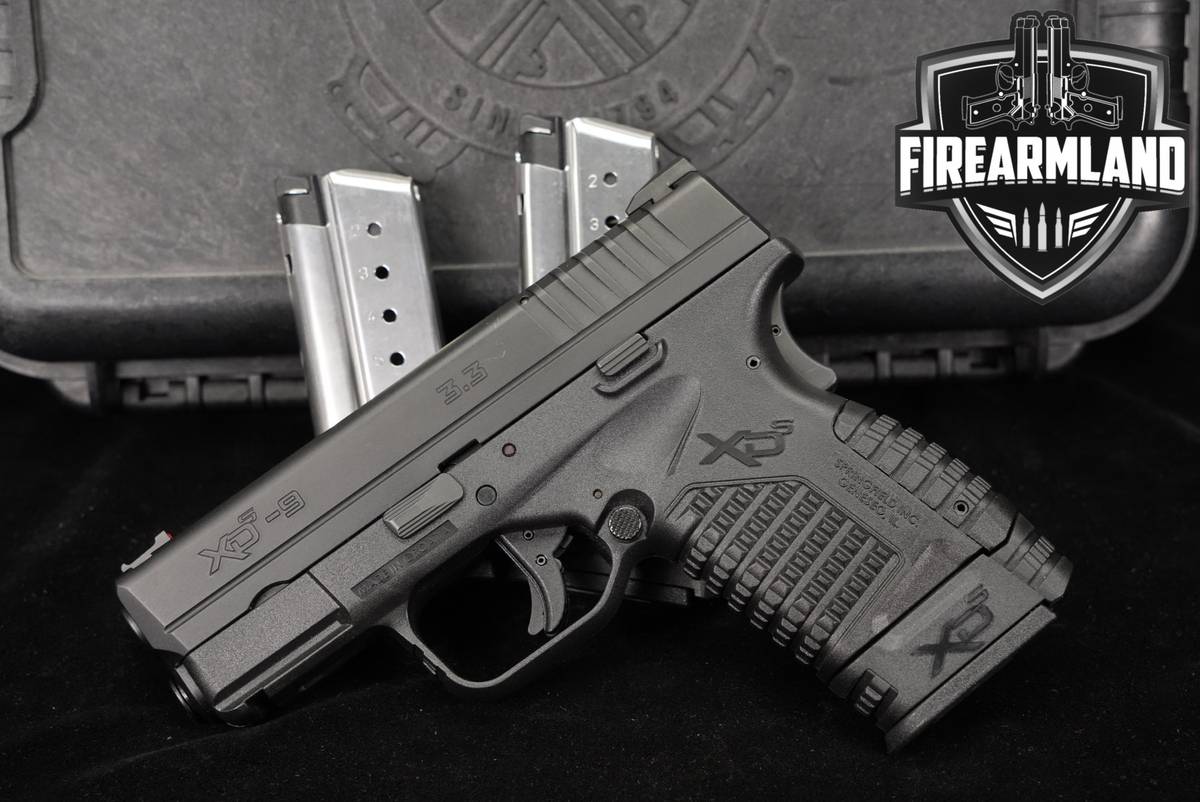 Springfield Armory XD-S 9mm 3.3 XDS XDS9 +3 MAGS & ORIG CASE