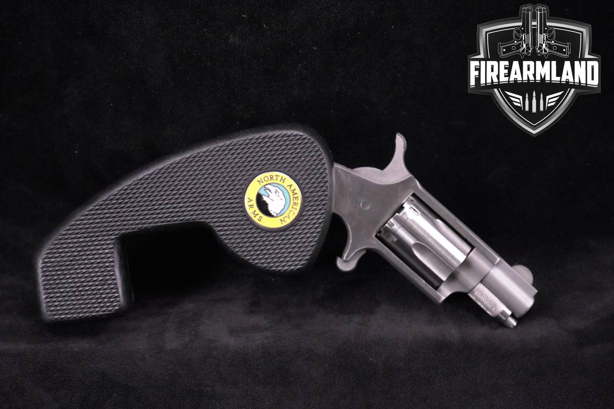 North American Arms NAA NA-22 NA22 Holster-Grip 22LR 1.13" Stainless Steel