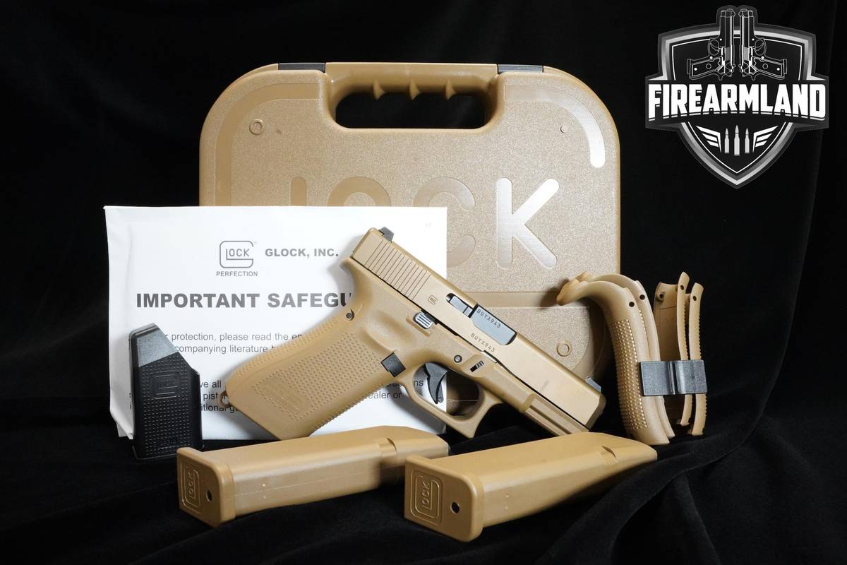 Glock 19X 9mm 4.02" Glock-19X G19X G19 Gen-5 Crossover +2 MAGS & ORIG CASE