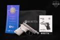 Beretta 21A Bobcat Covert Ghost Buster .22 LR Matte Silver in Excellent Condition Image 2
