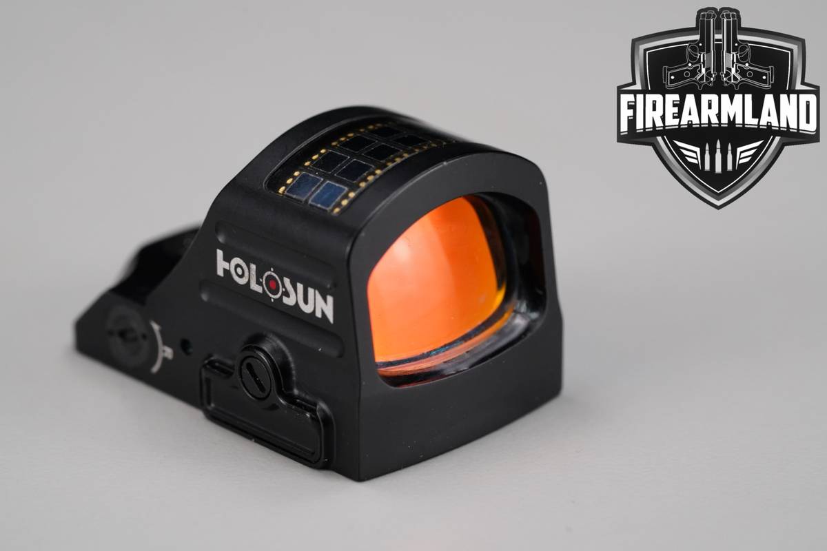 Holosun HS507C X2 Red 2 MOA Dot & 32 MOA Circle Reticle