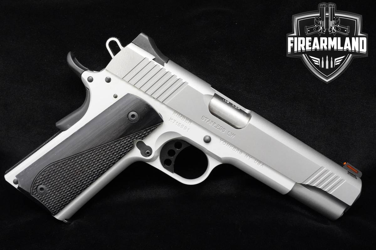 Kimber Stainless Lightweight Arctic 45 ACP 1911 Kimber 1911A1 ORIG CASE