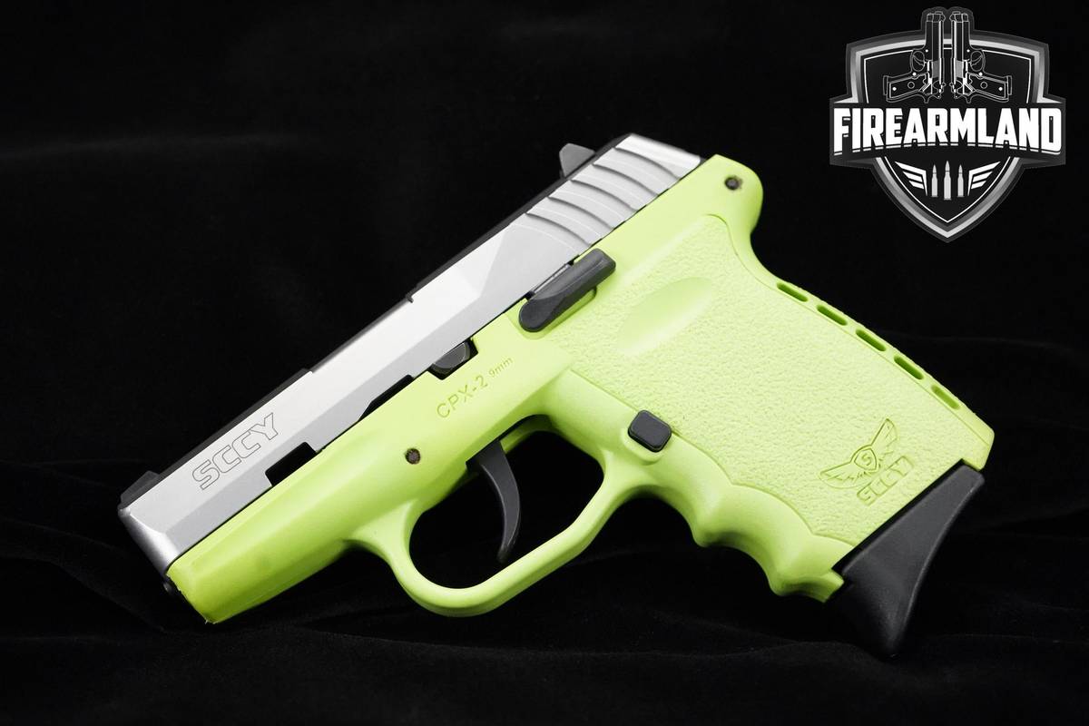 LIKE-NEW SCCY Industries CPX-2 9mm Two-Tone SCCY CPX-2 CPX2 +2 MAGS
