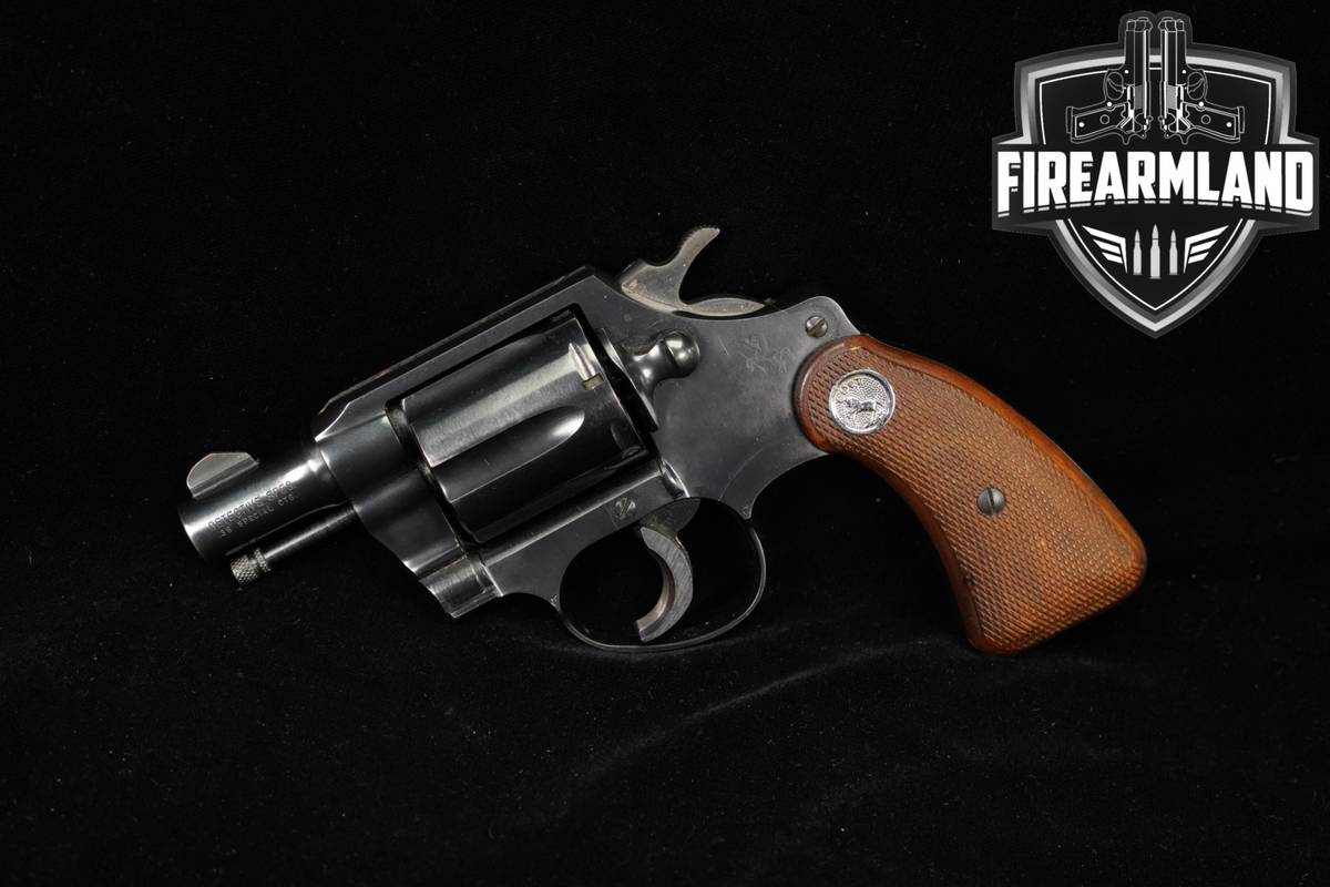 1960 Colt Detective Special Second Issue 38 Spl 2" Blued DA/SA