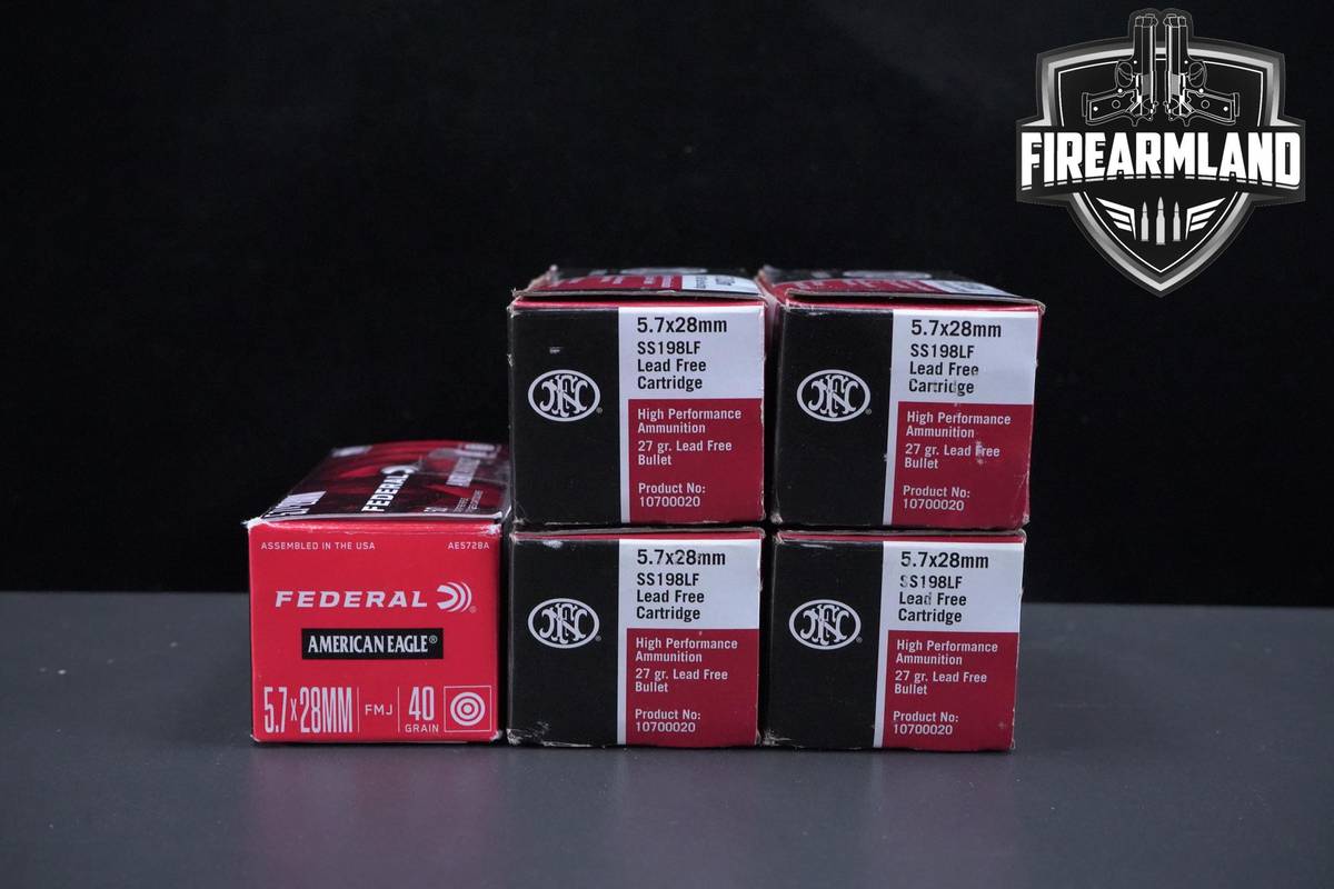 5.7x28mm Ammo 5.7x28mm Ammunition 250 ROUNDS