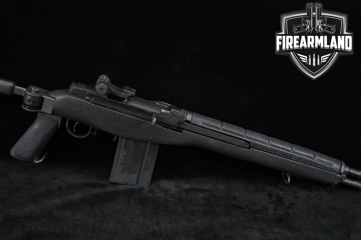 RARE Springfield Armory M1A Bush Rifle 7.62 NATO 18" +5 MAGS