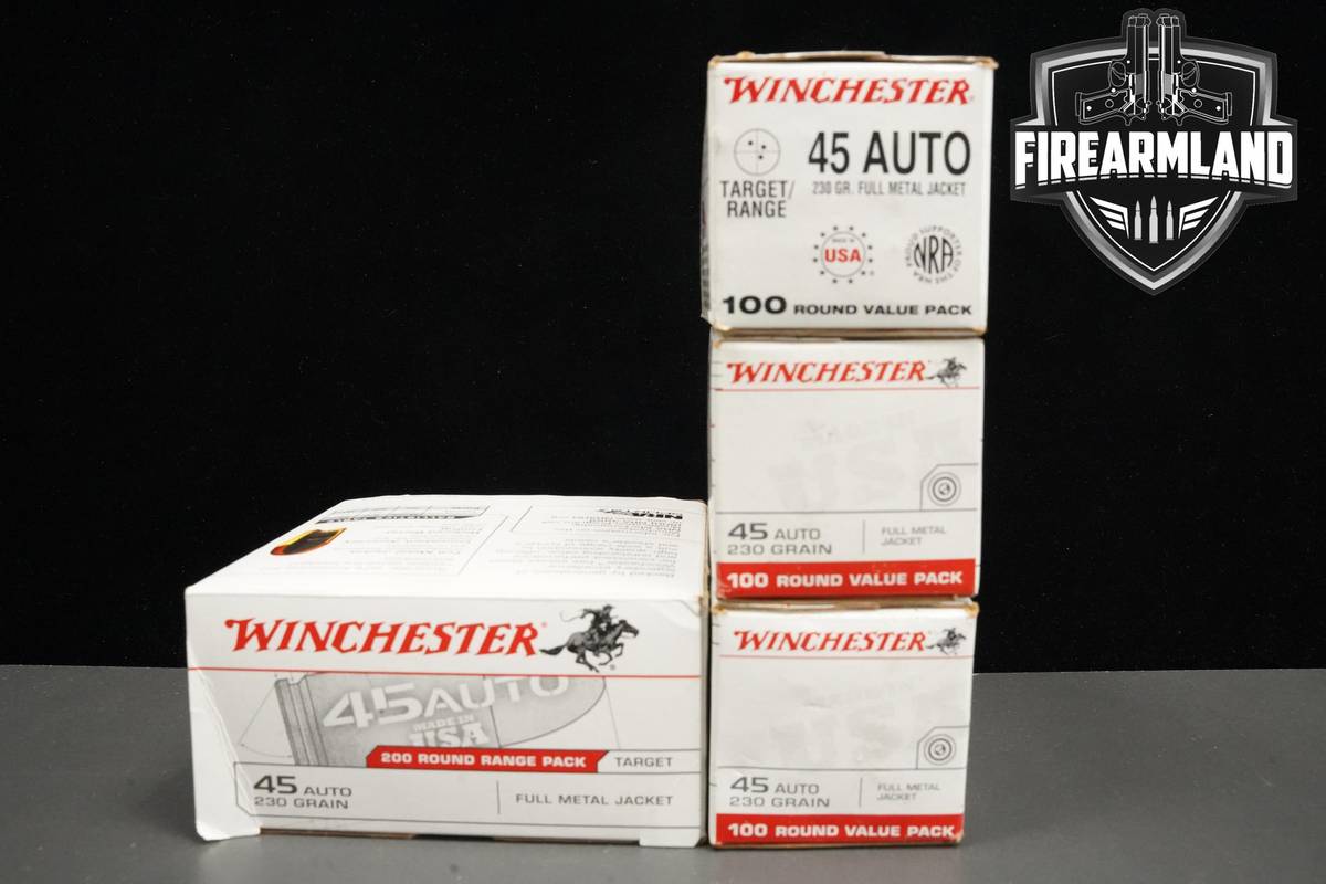 45 ACP Ammo 45-ACP Ammunition 500 ROUNDS