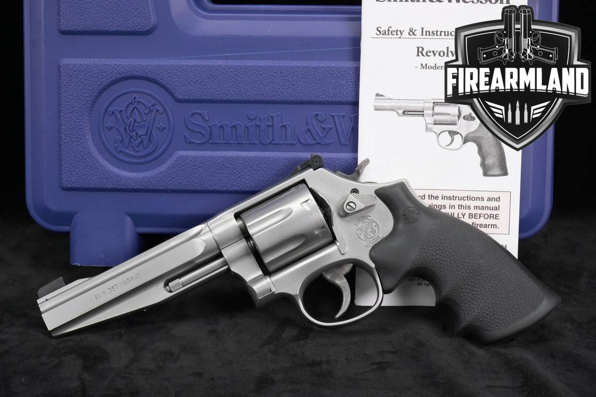 Smith & Wesson S&W Model 686-6 Plus, Pro Series 5" L-Frame +ORIG CASE
