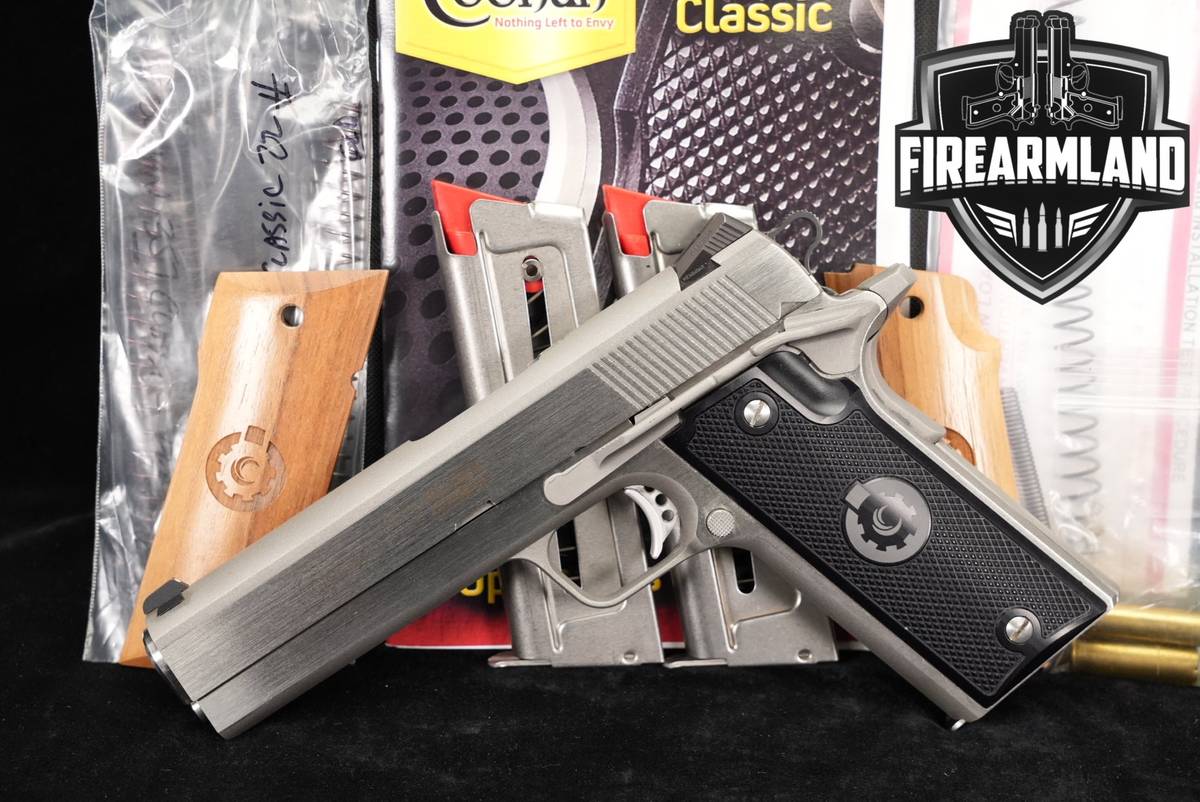 DISCONTINUED COONAN Classic 357 Magnum 1911 5.7" +3 MAGS, ORIG CASE
