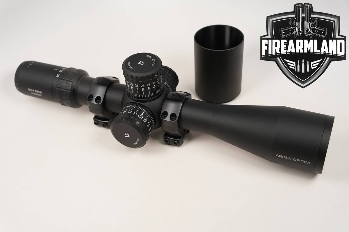 Arken Optics SH-4 Gen II 6-24x50 VPR MOA Illuminated 34mm Tube SH4 Scope