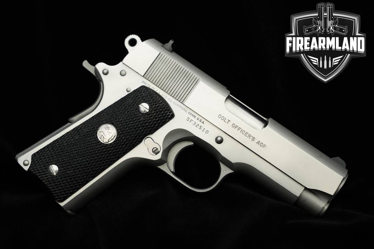 Vintage 1989 Colt MK IV/SERIES 80 Officers 45 ACP 3.5" 1911 Colt 1911-A1