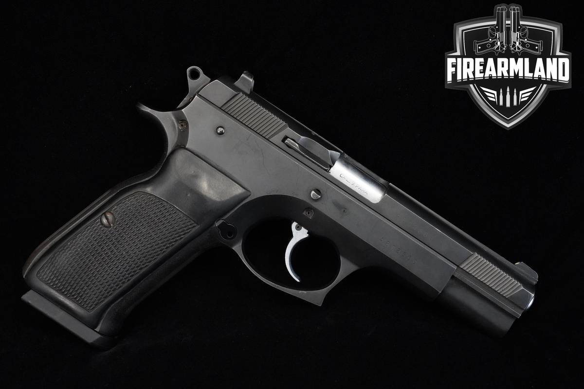 Tanfoglio Mossad 9mm 4.7" Blued Tanfoglio-Mossad DA/SA CZ-75