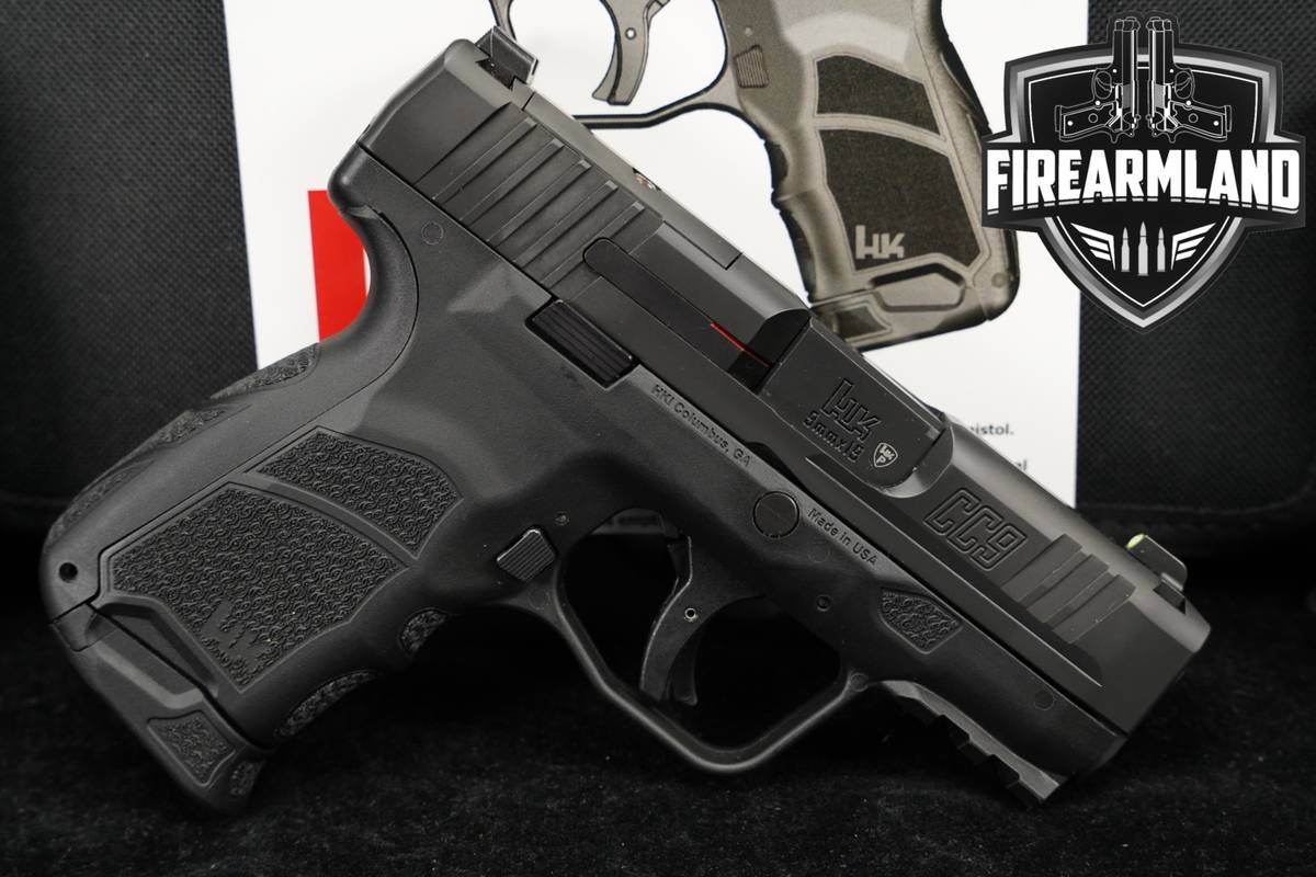 Heckler & Koch CC9 9mm Optics-Ready H&K CC 9 +3 MAGS, ORIG BOX & HOLSTER