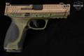 Smith & Wesson (S&W) M&P9 M2.0 Performance Center, Metal Carry Comp 9mm Luger Two-Tone FDE & OD Green in Good Condition Image 3