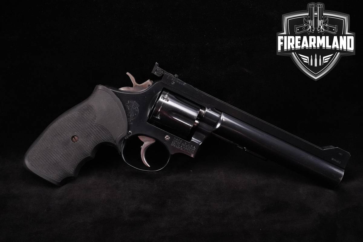 1977 Smith & Wesson S&W Model 10 Power Custom PPC .38 Wadcutter 6" Blued