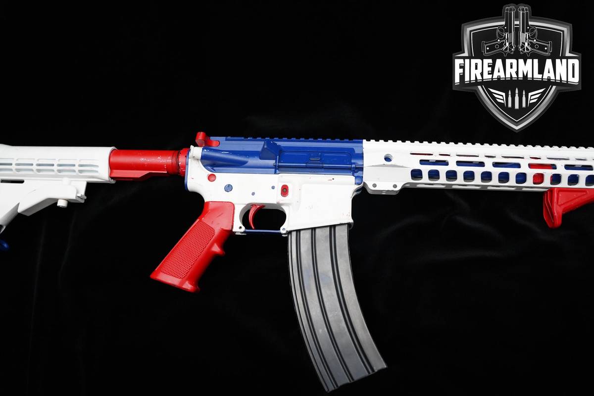 Anderson AM-15 5.56 NATO CUSTOM PATRIOTIC 'MERICA AR-15