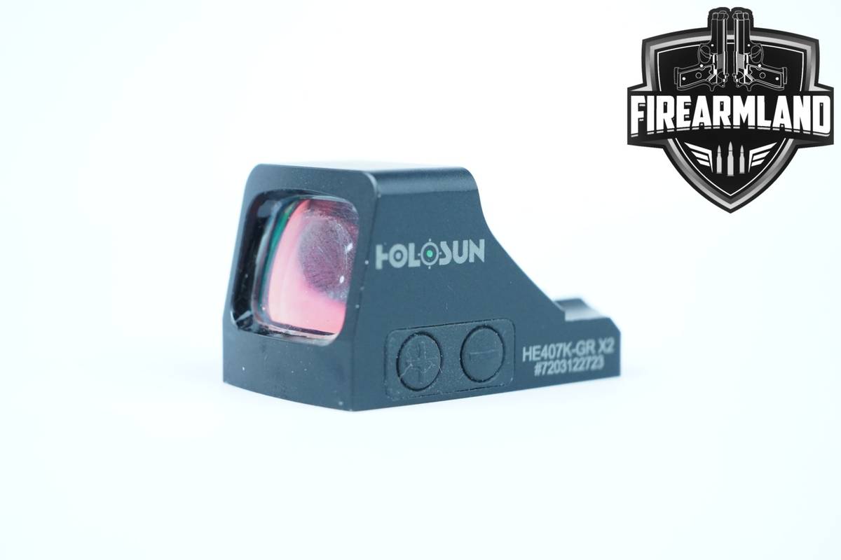 Holosun HE407K-GR X2 6 MOA green dot Red Sight 407K