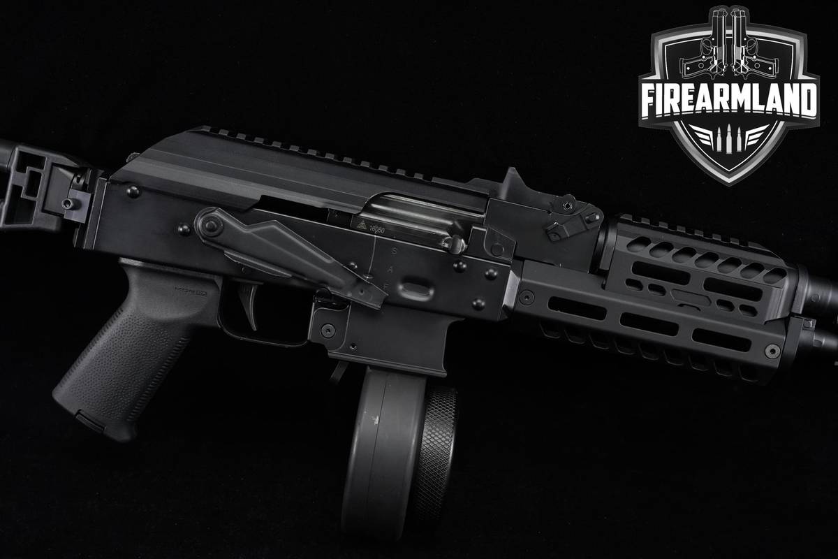 Palmetto State Armory PSA AK-V Folding Pistol 9mm 10.5" Defense +7 MAGS
