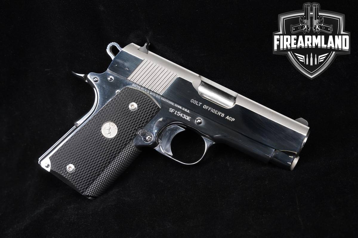 Colt Officer's ACP Mark-IV Series 80 45ACP 1911 3.5" MKIV +ORIG CASE