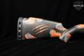 Fierce Firearms Carbon Rogue XP 25 Creedmoor Black & Orange/Gray Splatter Camo in Excellent Condition Image 4