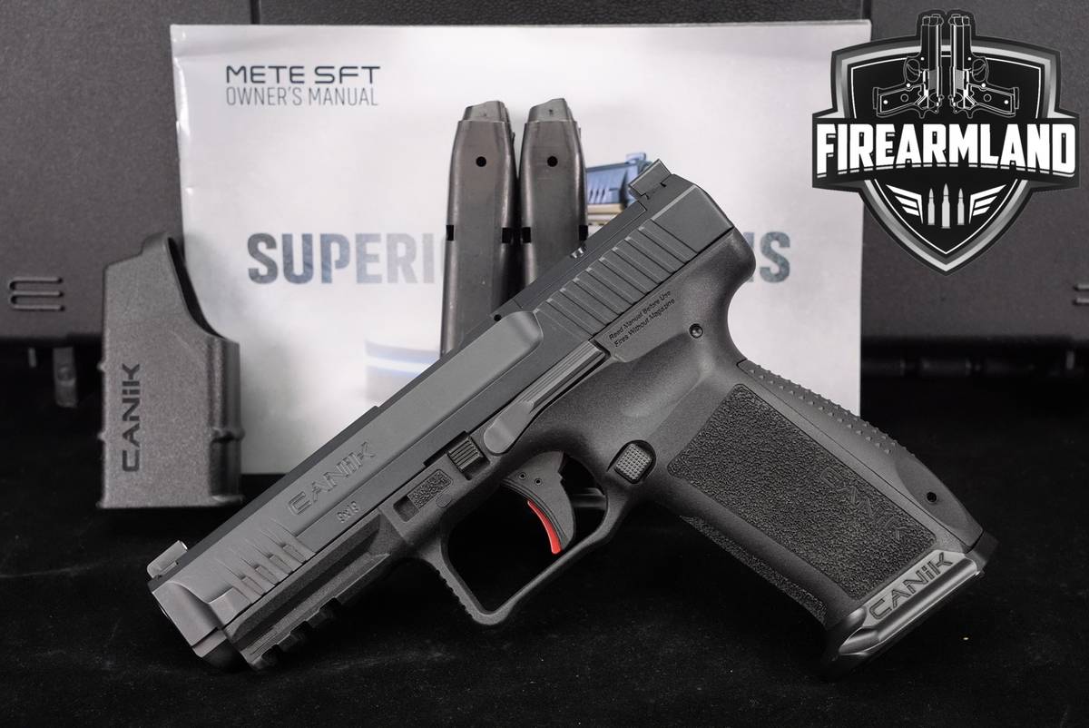 Canik METE SFT 9mm Optics-Ready 4.47" +3 MAGS, ORIG CASE