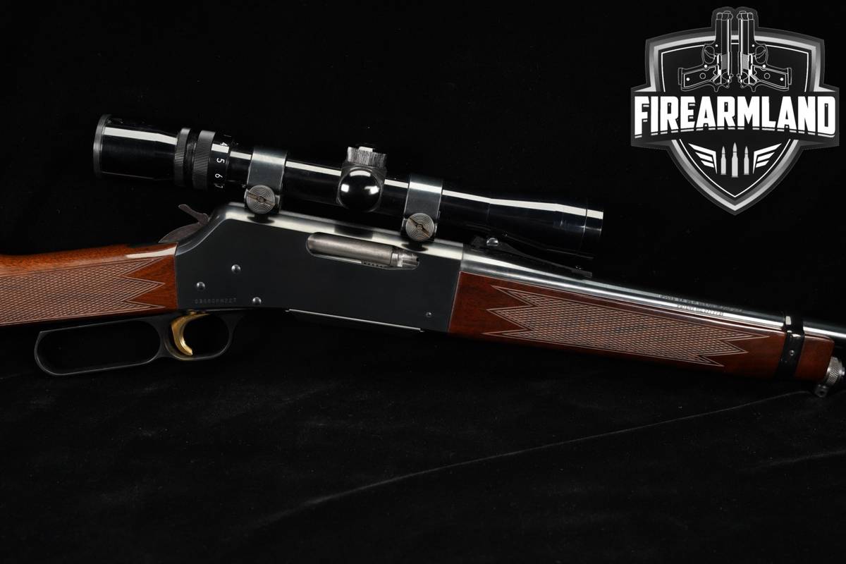 1987 Browning BLR Model 81 Short Action 308 Winchester 20 Blued & Walnut