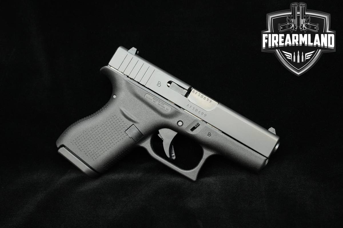 Glock 42 Gen5 380 ACP 3.25" 42 Glock MATCH G42 +2 MAGS & HOLSTER