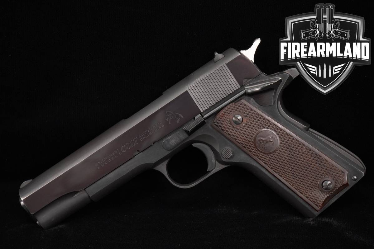 1967 Colt Government Model Pre-Series 70 45 ACP 1911 5" Blued 1911A1 A1