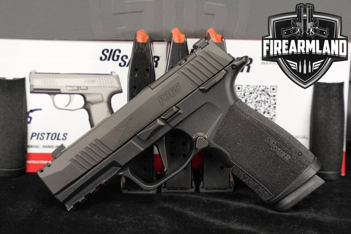 Sig Sauer P365 XMacro Comp 9mm 3.1" P 365 X Macro PORT +4 MAGS & ORIG BOX
