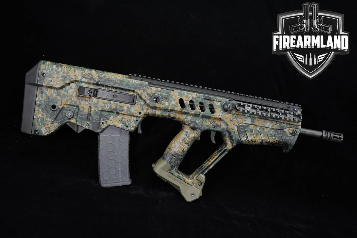 Israeli Weapon Industries Tavor SAR 5.56 NATO 16.5" CAMO Rifle +2 MAGS
