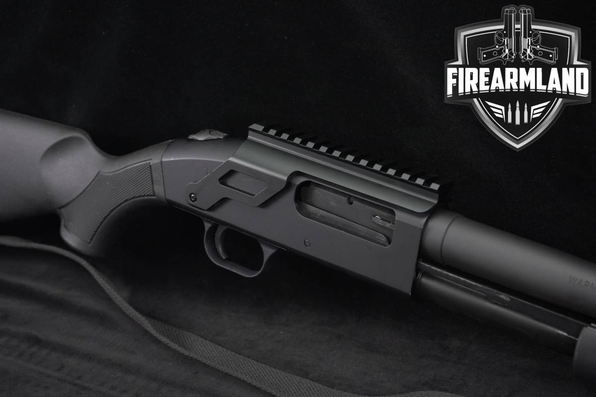 Mossberg 590 12-Gauge Optics-Ready 18.5 3" 6-Shell Side Saddle +SLING