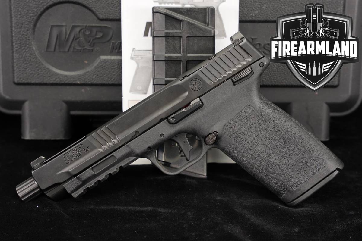 Smith & Wesson M&P 5.7 TS S&W M&P5.7 5 7 57 THREADED +2 MAGS & ORIG CASE