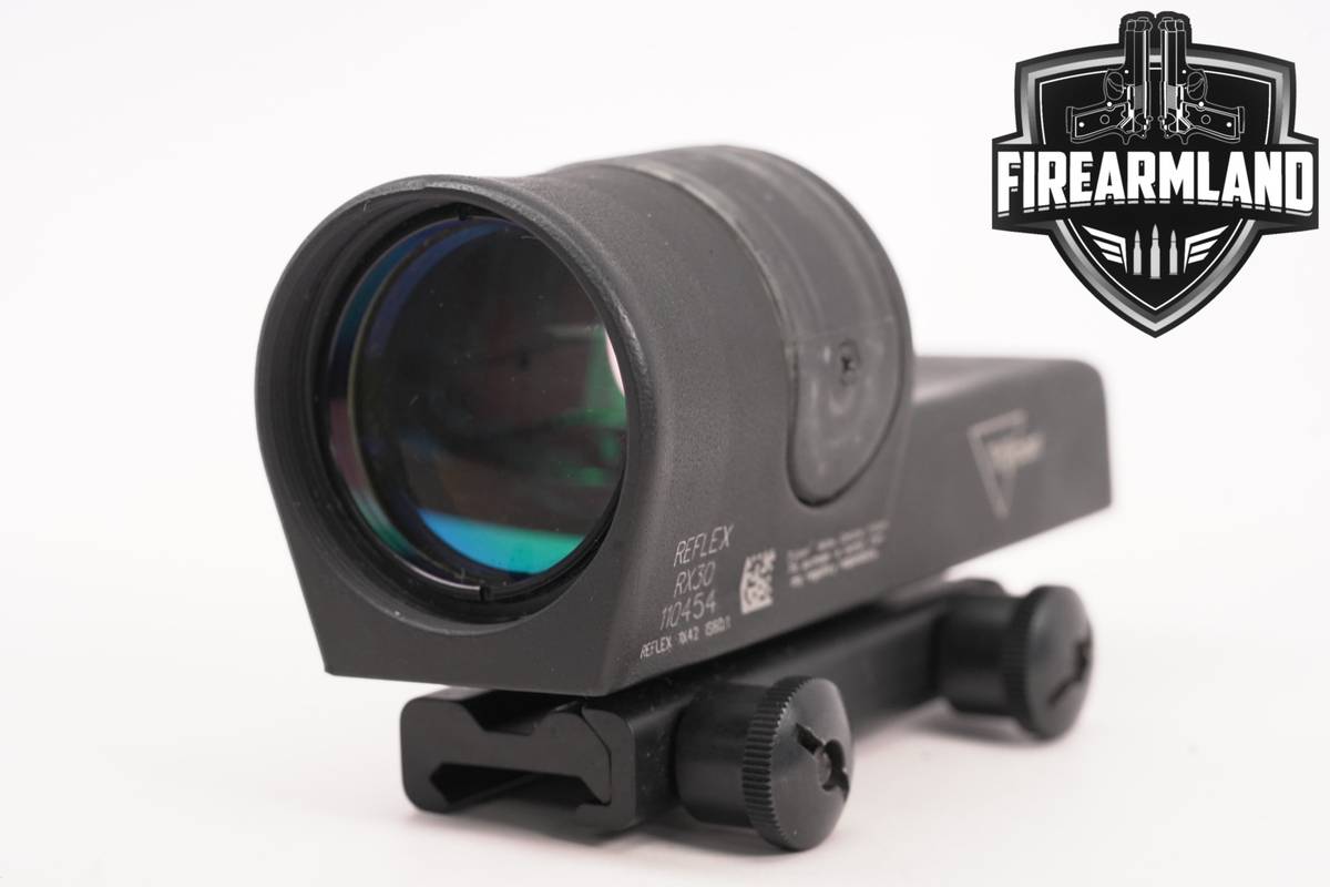 Trijicon Reflex 1x42 Fiber Optic Illumination 6.5 MOA Green Dot RX30 RX-30