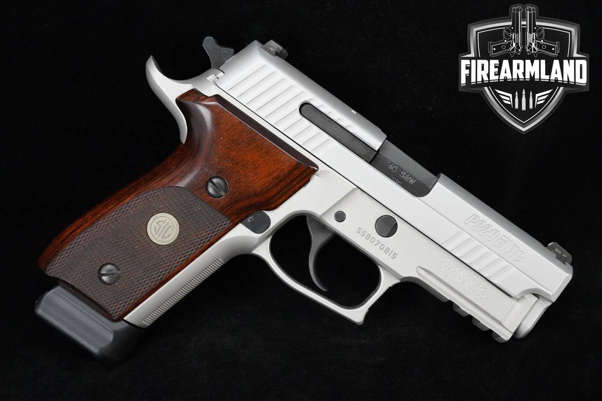 Sig Sauer P229 Elite Stainless 40 S&W 3.9" Sig-Sauer P229 7MAGS & ORIG CASE