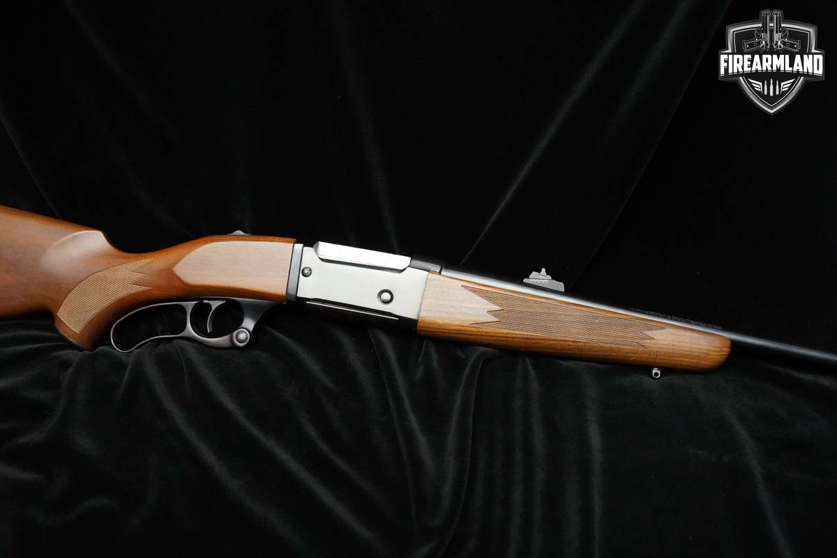 1997 Savage Arms 1899 22" Blue 243 Win Lever-Action Rifle Savage 1899 99