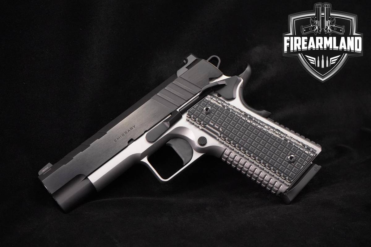 TWO-TONE Springfield Armory 1911 Emissary 45 ACP 4.25 +2 MAGS & ORIG BOX