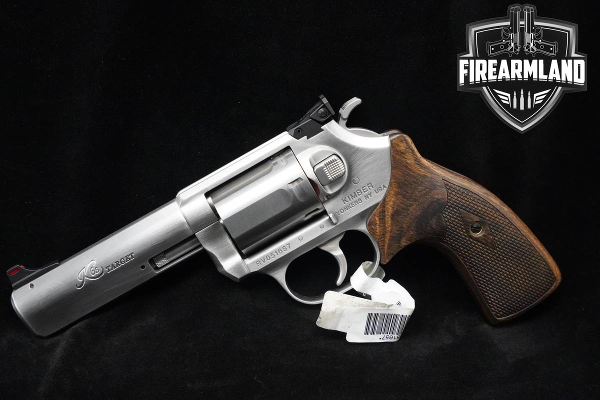 Kimber K6S Target DA/SA 357 Magnum 4" Stainless Kimber-K6S-Target +ORIG BOX