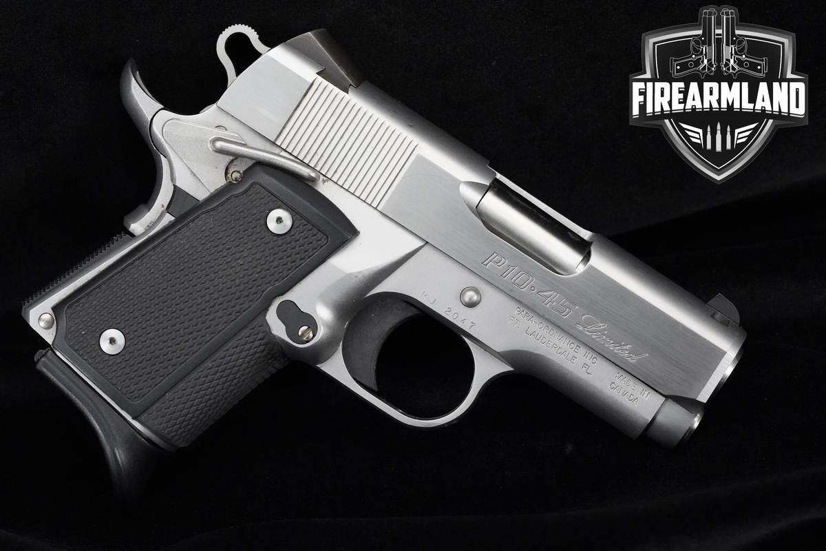 Para Ordnance P10 Limited 45 ACP 1911 3" P10 1911 P-10 +ORIG CASE