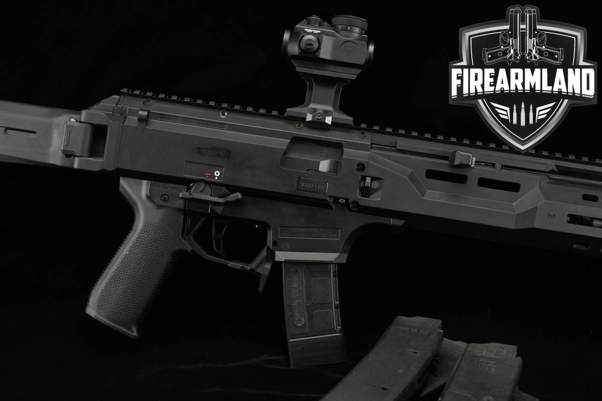 CZ Scorpion EVO 3 S1 Carbine, Faux Suppressor 9mm 16" +6 MAGS, RED DOT